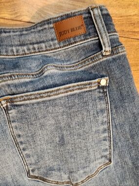 Judy Blue Slim Fit Faded Light Blue Denim Jeans , Size 18w